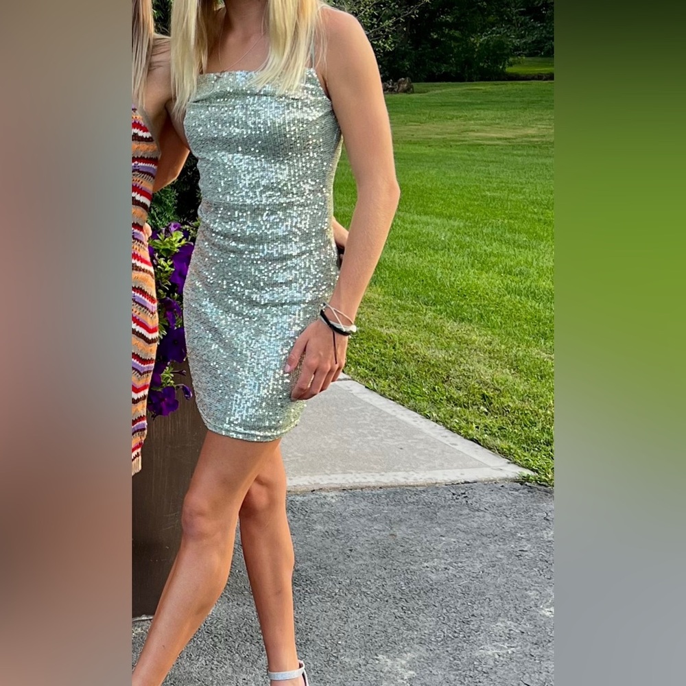 Green dress